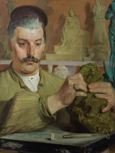 Portrait of Tadeusz Błotnicki by Jacek Malczewski